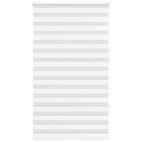 White zebra blind 135x230 cm fabric width 130.9cm polyester