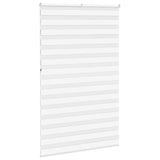 White zebra blind 140x230 cm fabric width 135.9cm polyester