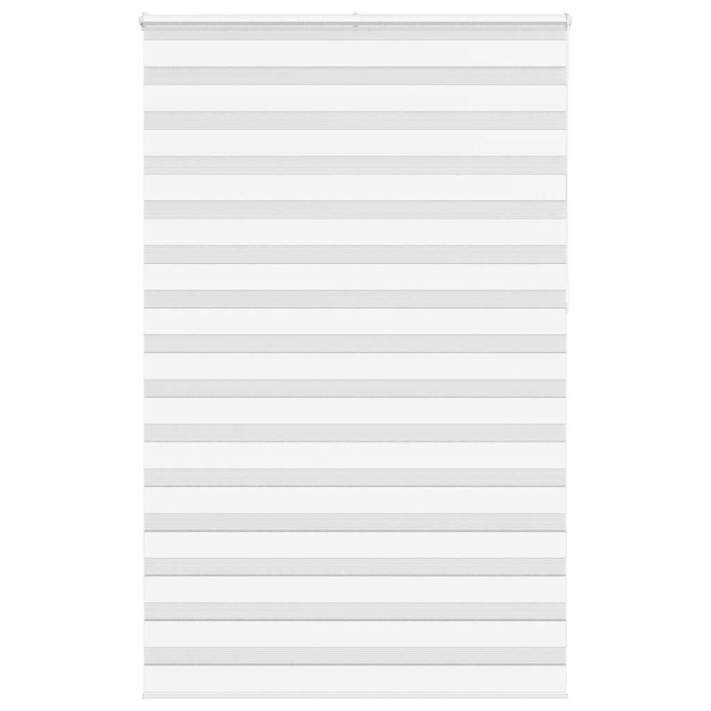 White zebra blind 145x230 cm fabric width 140.9cm polyester