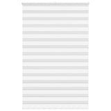 White zebra blind 145x230 cm fabric width 140.9cm polyester