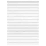 Store zèbre blanc 160x230 cm largeur du tissu 155,9cm polyester