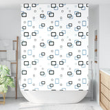 Shower roller blind 160x240 cm fabric width 156 cm