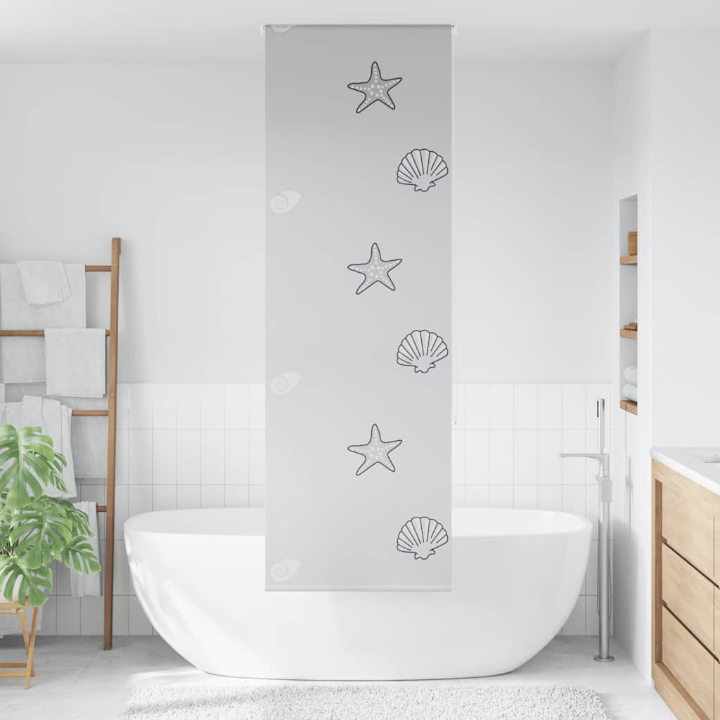 Store enrouleur de douche 80x240 cm largeur du tissu 76 cm