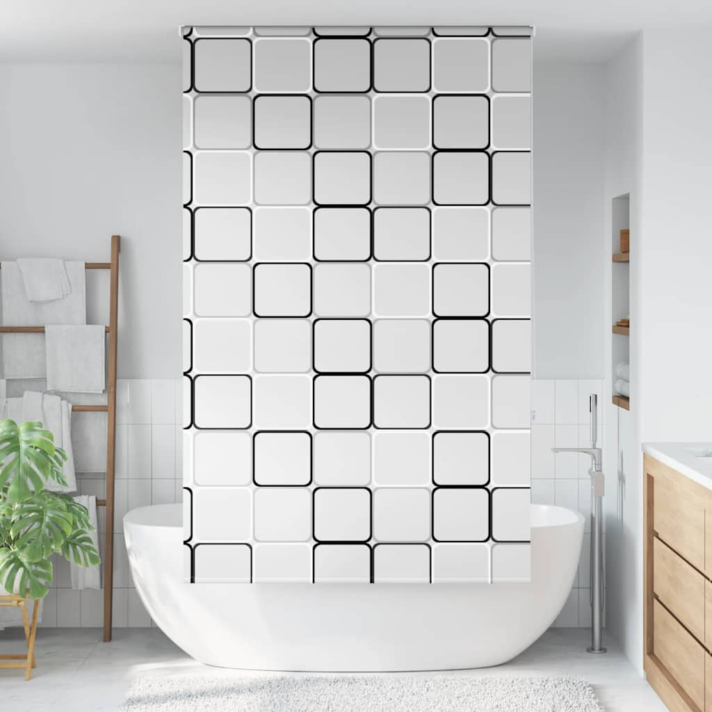 Store enrouleur de douche 120x240 cm largeur du tissu 116 cm