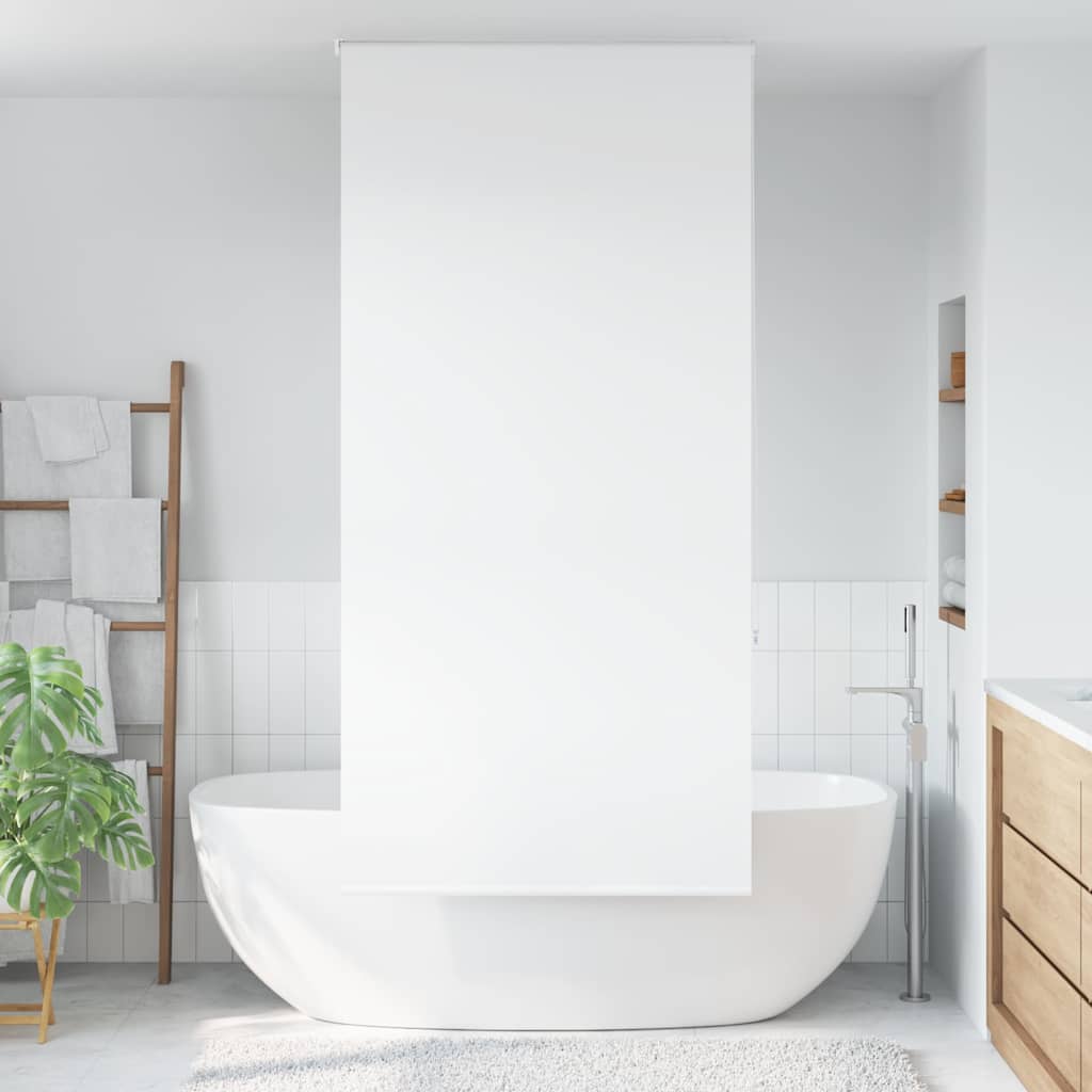 Store enrouleur de douche 90x240 cm largeur du tissu 86 cm