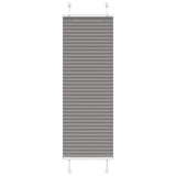 Anthracite pleated blind 40x100 cm fabric width 39.4 cm