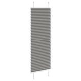 Anthracite pleated blind 40x100 cm fabric width 39.4 cm