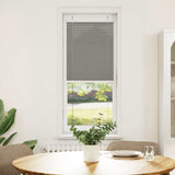 Anthracite pleated blind 45x100 cm fabric width 44.4 cm