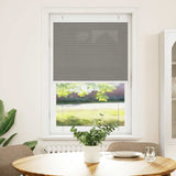 Anthracite pleated blind 70x100 cm fabric width 69.4 cm