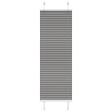 Anthracite pleated blind 40x150 cm fabric width 39.4 cm