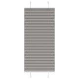 Anthracite pleated blind 55x150 cm fabric width 54.4 cm