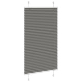 Store plissé anthracite 70x150 cm largeur du tissu 69,4 cm