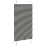 Store plissé anthracite 70x150 cm largeur du tissu 69,4 cm