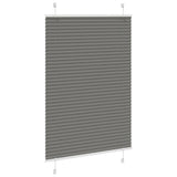 Store plissé anthracite 95x150 cm largeur du tissu 94,4 cm