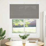 Anthracite pleated blind 120x150 cm fabric width 119.4 cm