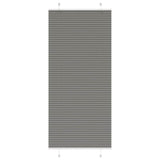 Anthracite pleated blind 85x200 cm fabric width 84.4 cm