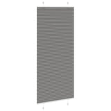 Anthracite pleated blind 85x200 cm fabric width 84.4 cm