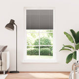 Anthracite pleated blind 110x200 cm fabric width 109.4 cm