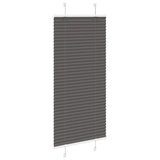 Store plissé noir 65x100 cm largeur du tissu 64,4 cm polyester