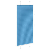 Store plissé bleu 55x100 cm largeur du tissu 54,4 cm polyester