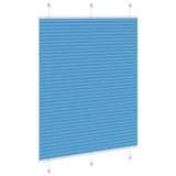 Store plissé bleu 105x100 cm largeur du tissu 104,4cm polyester