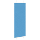 Store plissé bleu 70x200 cm largeur du tissu 69,4 cm polyester