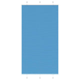 Store plissé bleu 110x200 cm largeur du tissu 109,4cm polyester