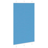 Store plissé bleu 115x200 cm largeur du tissu 114,4cm polyester