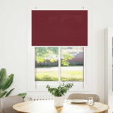 Store plissé rouge bordeaux 85x100 cm largeur du tissu 84,4 cm