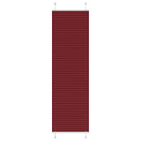 Store plissé rouge bordeaux 60x200 cm largeur du tissu 59,4 cm