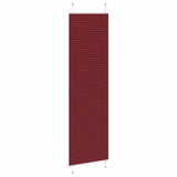 Store plissé rouge bordeaux 60x200 cm largeur du tissu 59,4 cm