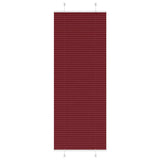 Store plissé rouge bordeaux 70x200 cm largeur du tissu 69,4 cm