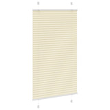 Store plissé crème 70x100 cm largeur du tissu 69,4 cm polyester