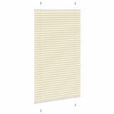 Store plissé crème 70x150 cm largeur du tissu 69,4 cm polyester