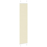 Store plissé crème 40x200 cm largeur du tissu 39,4 cm polyester