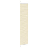 Store plissé crème 50x200 cm largeur du tissu 49,4 cm polyester