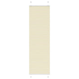 Store plissé crème 55x200 cm largeur du tissu 54,4 cm polyester