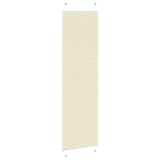 Store plissé crème 55x200 cm largeur du tissu 54,4 cm polyester