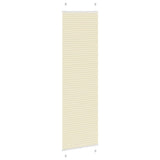 Store plissé crème 60x200 cm largeur du tissu 59,4 cm polyester