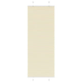 Store plissé crème 70x200 cm largeur du tissu 69,4 cm polyester