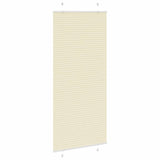 Store plissé crème 90x200 cm largeur du tissu 89,4 cm polyester