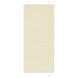 Store plissé crème 95x200 cm largeur du tissu 94,4 cm polyester