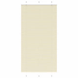 Store plissé crème 100x200cm largeur du tissu 99,4 cm polyester