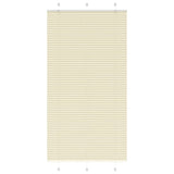 Store plissé crème 105x200cm largeur du tissu 104,4cm polyester