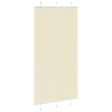 Store plissé crème 105x200cm largeur du tissu 104,4cm polyester