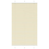 Store plissé crème 110x200cm largeur du tissu 109,4cm polyester