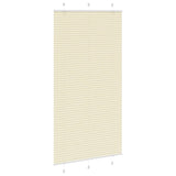 Store plissé crème 110x200cm largeur du tissu 109,4cm polyester