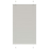 Store plissé gris clair 70x100 cm largeur du tissu 69,4 cm