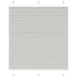 Store plissé gris clair 120x100cm largeur du tissu 119,4cm