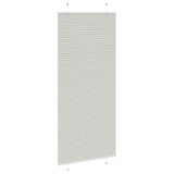 Store plissé gris clair 90x200 cm largeur du tissu 89,4 cm